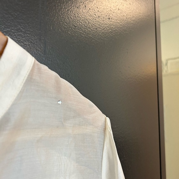 Bailey 44 (Revolve) NWT XL Sheer Blouse with Diamond tiny embellishments - Picture 3 of 13